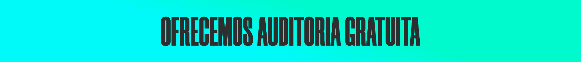 AUDITORIA DE MARKETING GRATIS